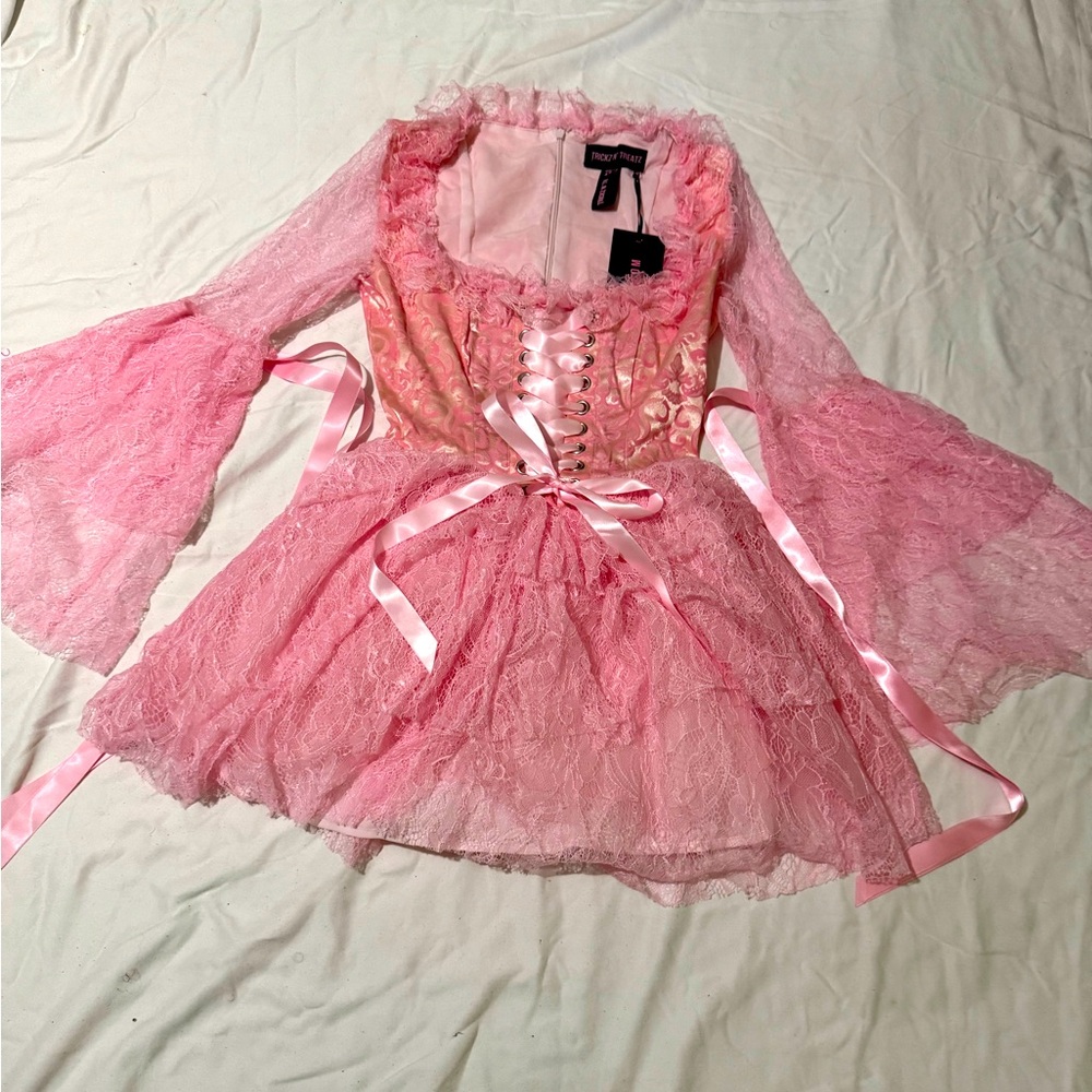 Dolls Kill Trickz N Treatz Pink They’ll Eat Cake Costume SOLD OUT